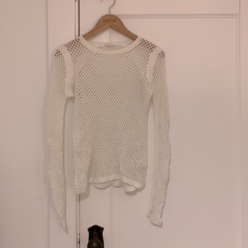 Helmut Lang netted shirt